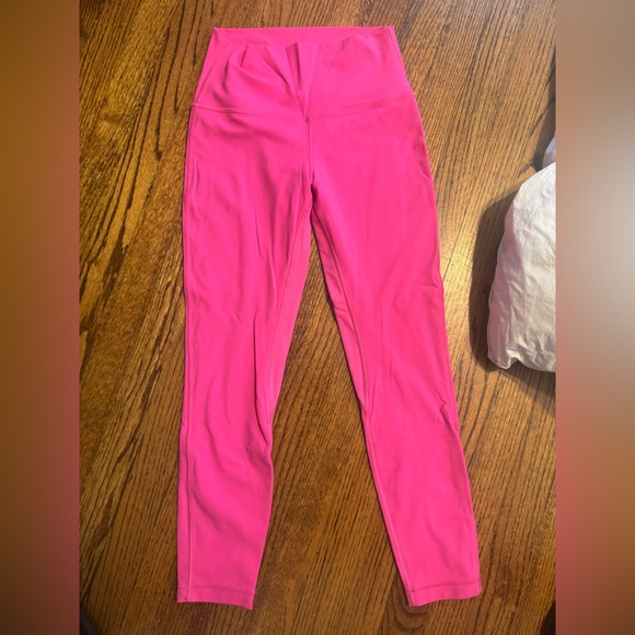 Lululemon Align Pink High-Rise Pant leggings 25" size 6 - Picture 1 of 2